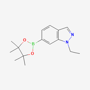 1-Ethyl-6-(4,4,5,5-tetramethyl-1,3,2-dioxaborolan-2-yl)-1H-indazole