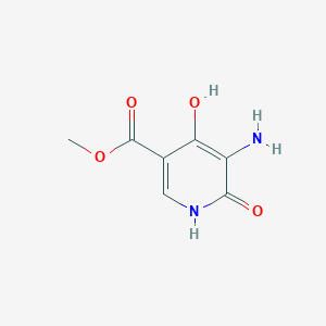 Methyl 5-amino-4-hydroxy-6-oxo-1,6-dihydropyridine-3-carboxylate