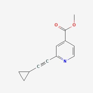 Methyl 2-(cyclopropylethynyl)isonicotinate