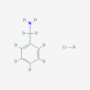 molecular formula C7H10ClN B1472757 Benzyl-D7-amine hcl CAS No. 352431-27-7