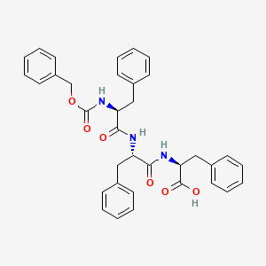 molecular formula C35H35N3O6 B1472762 Z-Phe-phe-phe-OH CAS No. 57092-52-1