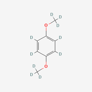 molecular formula C8H10O2 B1472763 1,4-Dimethoxybenzene-D10 