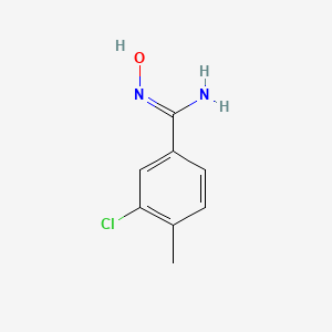 3-Chloro-N-hydroxy-4-methylbenzimidamide