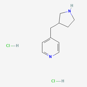 4-(Pyrrolidin-3-ylmethyl)pyridine dihydrochloride