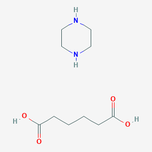 molecular formula C₁₀H₂₀N₂O₄ B147277 Piperazine adipate CAS No. 142-88-1