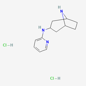 N-(pyridin-2-yl)-8-azabicyclo[3.2.1]octan-3-amine dihydrochloride