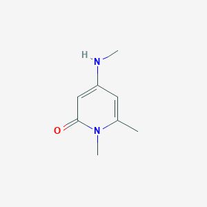 1,6-dimethyl-4-(methylamino)pyridin-2(1H)-one