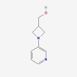 (1-(Pyridin-3-yl)azetidin-3-yl)methanol