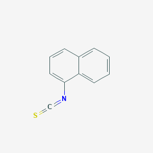 molecular formula C11H7NS B147278 1-Naphthyl isothiocyanate CAS No. 551-06-4