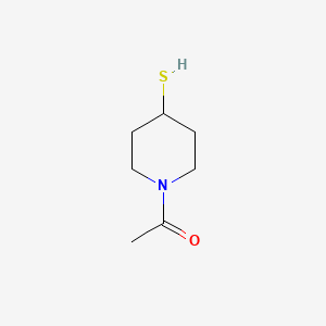 1-(4-Sulfanylpiperidin-1-yl)ethan-1-one