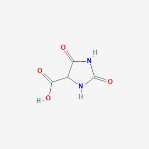 molecular formula C4H4N2O4 B14727824 5-Hydantoincarboxylic acid CAS No. 5624-16-8