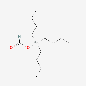 molecular formula C13H28O2Sn B14727844 Tributyl(formyloxy)stannane CAS No. 5847-51-8