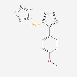 molecular formula C17H7FeO B14727880 CID 138397622 