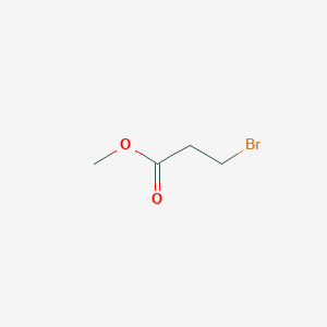 molecular formula C4H7BrO2 B147280 Methyl 3-bromopropanoate CAS No. 3395-91-3
