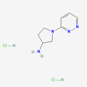 1-(Pyridazin-3-yl)pyrrolidin-3-amine dihydrochloride