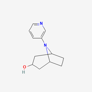 8-(Pyridin-3-yl)-8-azabicyclo[3.2.1]octan-3-ol
