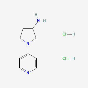 1-(Pyridin-4-yl)pyrrolidin-3-amine dihydrochloride