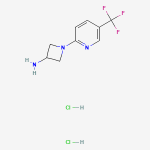1-(5-(Trifluoromethyl)pyridin-2-yl)azetidin-3-amine dihydrochloride