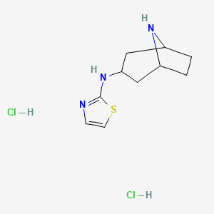 N-(8-azabicyclo[3.2.1]octan-3-yl)thiazol-2-amine dihydrochloride