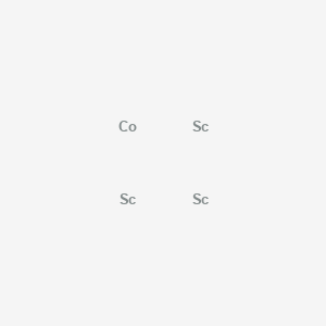 molecular formula CoSc3 B14728176 Cobalt;scandium CAS No. 12017-10-6