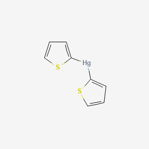 molecular formula C8H6HgS2 B14728211 Dithiophen-2-ylmercury CAS No. 5980-89-2