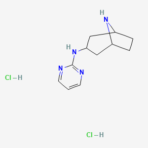 N-(pyrimidin-2-yl)-8-azabicyclo[3.2.1]octan-3-amine dihydrochloride