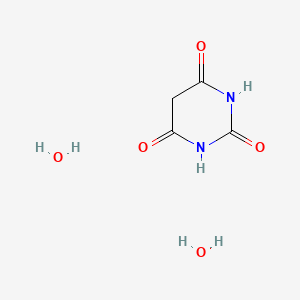 molecular formula C4H8N2O5 B14728383 Barbituric acid dihydrate CAS No. 6191-25-9