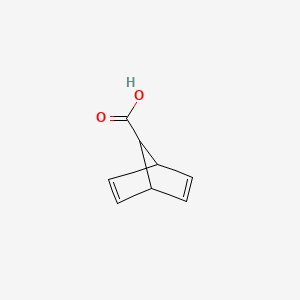 molecular formula C8H8O2 B14728388 Bicyclo[2.2.1]hepta-2,5-diene-7-carboxylic acid CAS No. 5597-66-0