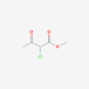 molecular formula C5H7ClO3 B147284 Methyl 2-chloroacetoacetate CAS No. 4755-81-1