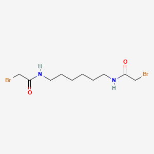 molecular formula C10H18Br2N2O2 B14728474 N,N'-(Hexane-1,6-diyl)bis(2-bromoacetamide) CAS No. 6722-88-9