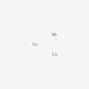 molecular formula Cu2Nb B14728505 Copper;niobium CAS No. 12158-83-7