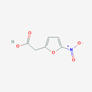 molecular formula C6H5NO5 B14728509 (5-Nitrofuran-2-yl)acetic acid CAS No. 6281-22-7