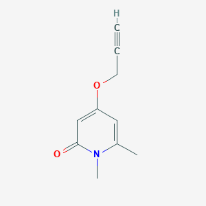 1,6-dimethyl-4-(prop-2-yn-1-yloxy)pyridin-2(1H)-one