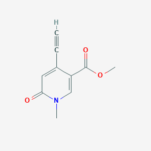 Methyl 4-ethynyl-1-methyl-6-oxo-1,6-dihydropyridine-3-carboxylate