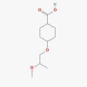 4-(2-Methoxypropoxy)cyclohexane-1-carboxylic acid