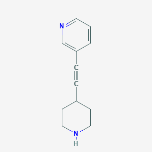 3-(Piperidin-4-ylethynyl)pyridine