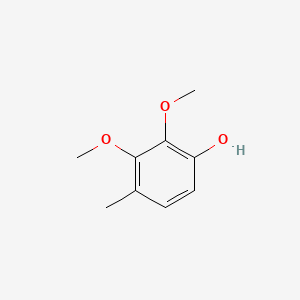 molecular formula C9H12O3 B14728716 2,3-Dimethoxy-4-methylphenol CAS No. 6375-85-5