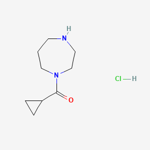 Cyclopropyl(1,4-diazepan-1-yl)methanone hydrochloride