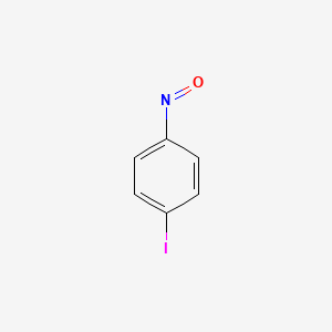 molecular formula C6H4INO B14728817 1-Iodo-4-nitrosobenzene CAS No. 13125-93-4