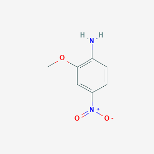 molecular formula C7H8N2O3 B147289 2-Methoxy-4-nitroaniline CAS No. 97-52-9