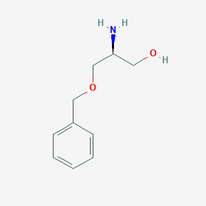 molecular formula C10H15NO2 B147290 (s)-2-Amino-3-benzyloxy-1-propanol CAS No. 58577-88-1