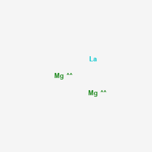 molecular formula LaMg2 B14729027 Lanthanum--magnesium (1/2) CAS No. 12188-19-1
