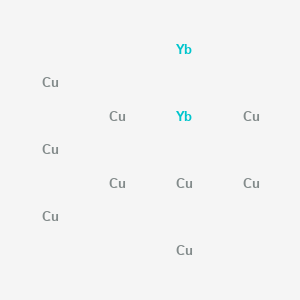 molecular formula Cu9Yb2 B14729059 Copper--ytterbium (9/2) CAS No. 12659-24-4