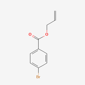 molecular formula C10H9BrO2 B14729093 Benzoic acid, 4-bromo-, 2-propenyl ester CAS No. 6420-77-5