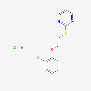 molecular formula C13H14BrClN2OS B1472915 ZLN024 (hydrochloride) CAS No. 1883548-91-1