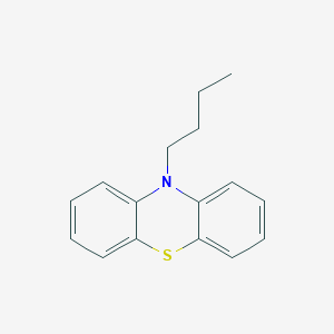 molecular formula C16H17NS B14729150 10-Butyl-10H-phenothiazine CAS No. 5909-56-8