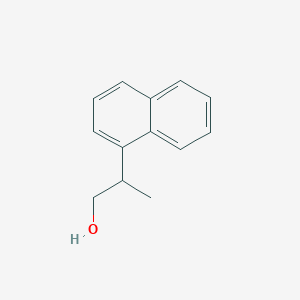 molecular formula C13H14O B147293 2-(Naphthalen-1-yl)propan-1-ol CAS No. 101349-60-4