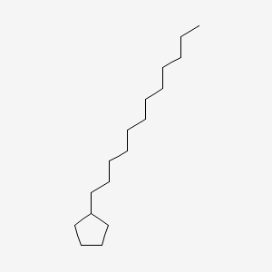 molecular formula C17H34 B14729379 n-Dodecylcyclopentane CAS No. 5634-30-0