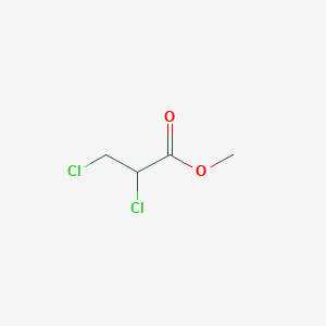 molecular formula C4H6Cl2O2 B147294 Methyl 2,3-dichloropropionate CAS No. 3674-09-7