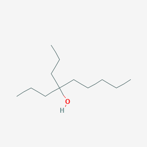 molecular formula C12H26O B14729422 4-Propylnonan-4-ol CAS No. 5340-77-2